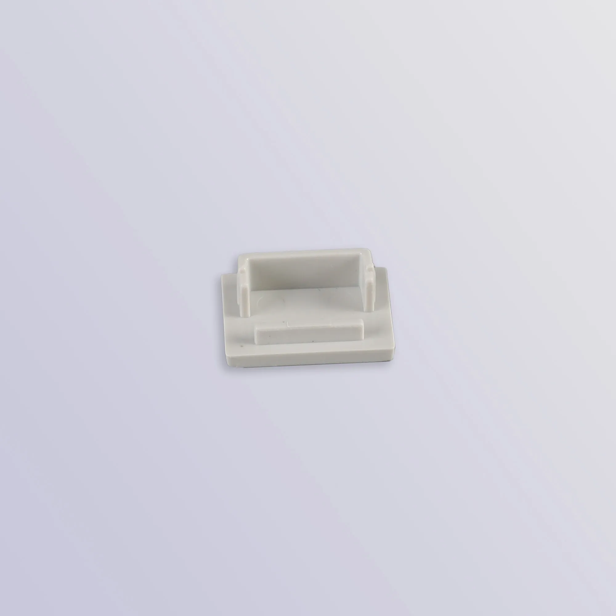 Tiras 35mm x 11mm Grey Profile End Cap Without Hole (1pc) for M8070 M8072  Mantra Fusion Tiras LED Profile